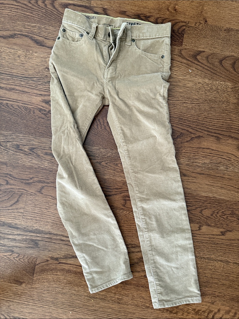 J. Crew Boys' Tan Corduroy Pants